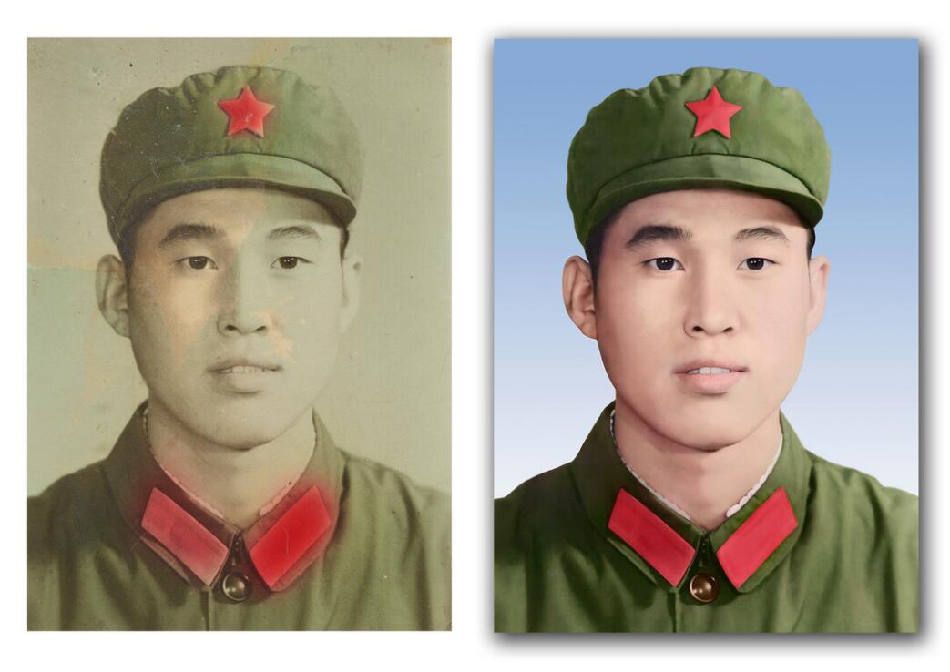 东乡破损照片修复-18